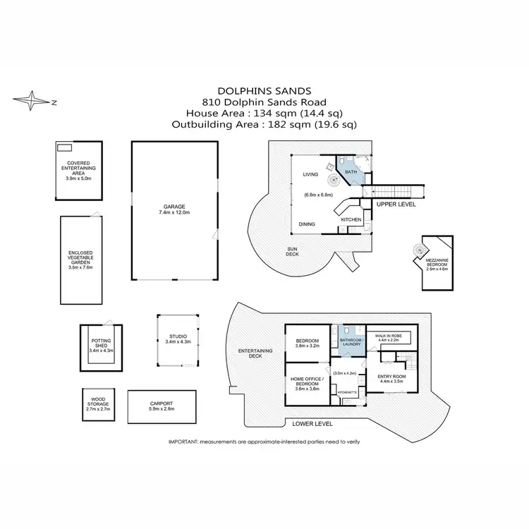 Floorplan of Homely house listing, 810 Dolphin Sands Road, Dolphin Sands TAS 7190