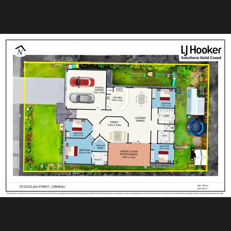 Floorplan of Homely house listing, 78 Doolan Street, Ormeau QLD 4208