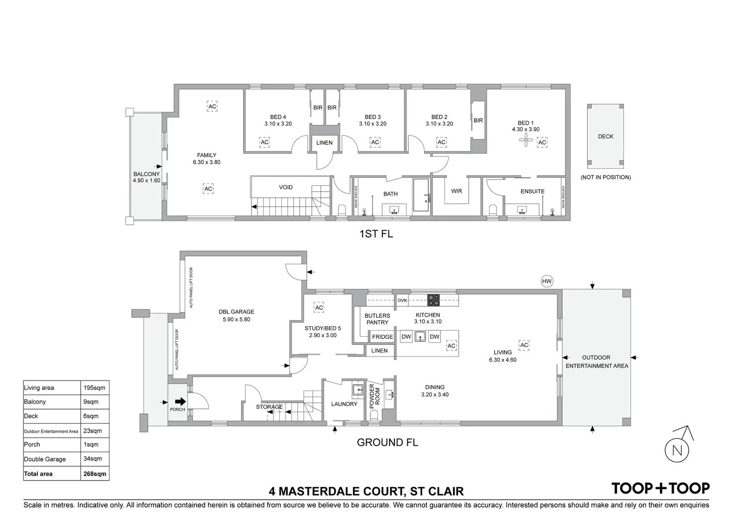 Floorplan of Homely house listing, 4 Masterdale Court, St Clair SA 5011