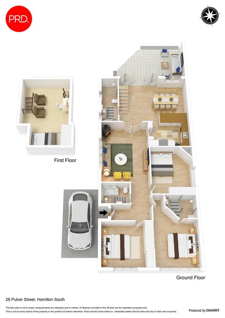 Floorplan of Homely house listing, 28 Pulver Street, Hamilton South NSW 2303