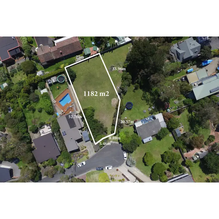 Floorplan of Homely land listing, 12 The Grove, Dromana VIC 3936