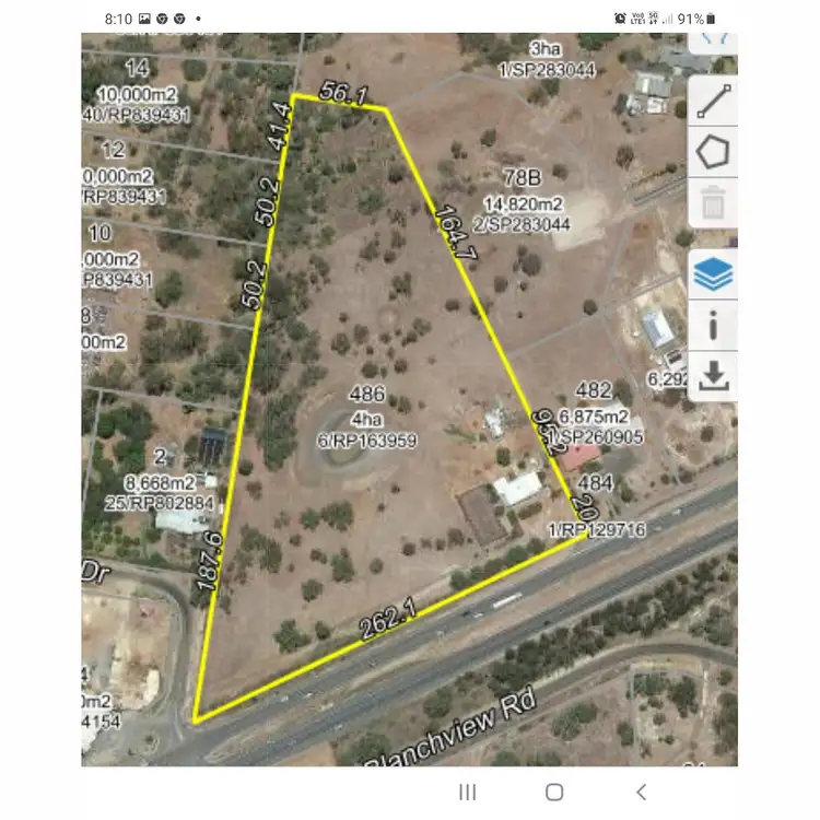 Floorplan of Homely house listing, 486 Toowoomba Connection Road, Withcott QLD 4352