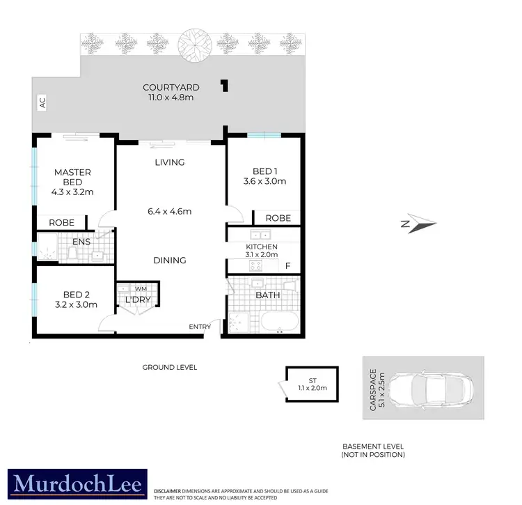 Floorplan of Homely apartment listing, 1/51-53 South Street, Rydalmere NSW 2116