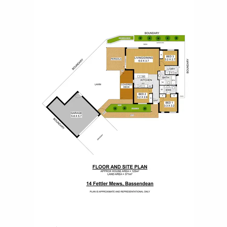 Floorplan of Homely house listing, 14 Fettler Mews, Bassendean WA 6054