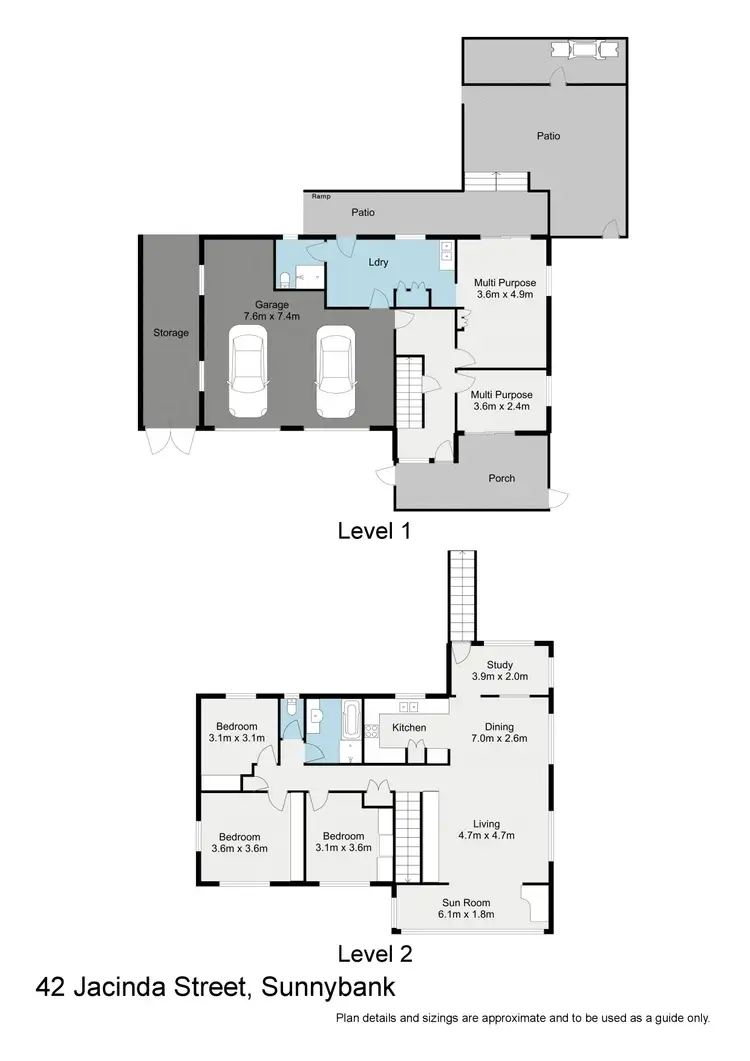 Floorplan of Homely house listing, 42 Jacinda Street, Sunnybank QLD 4109