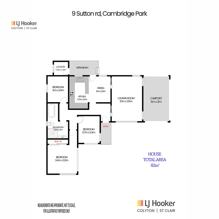 Floorplan of Homely house listing, 9 Sutton Road, Cambridge Park NSW 2747