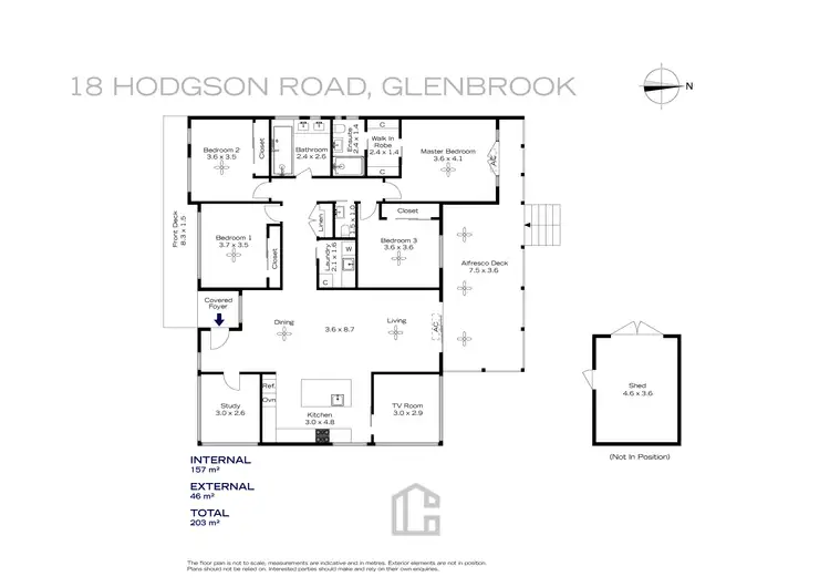 Floorplan of Homely house listing, 18 Hodgson Road, Glenbrook NSW 2773