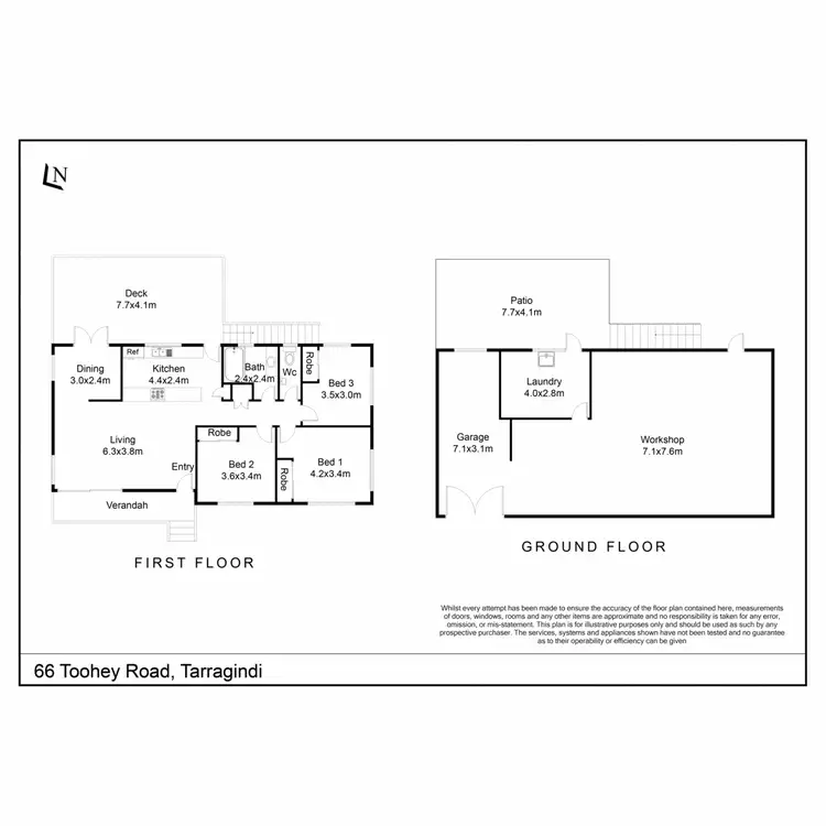 Floorplan of Homely house listing, 66 Toohey Road, Tarragindi QLD 4121