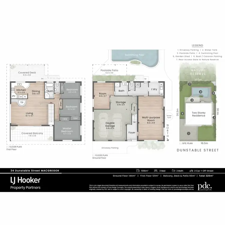 Floorplan of Homely house listing, 34 Dunstable Street, Macgregor QLD 4109