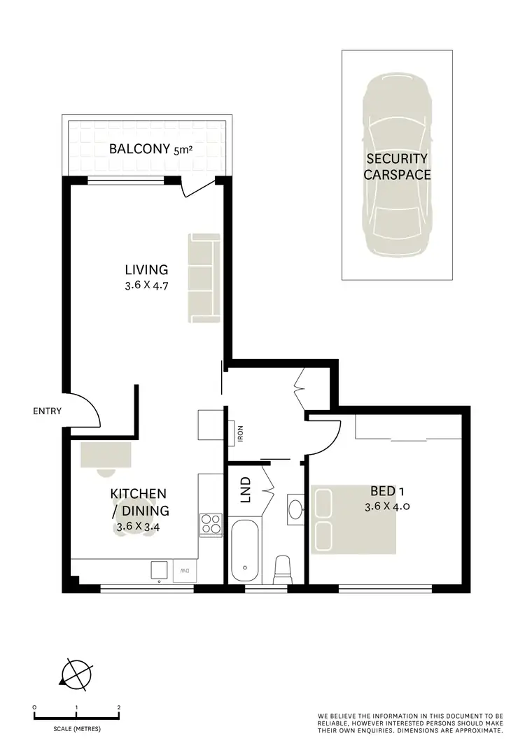 Floorplan of Homely apartment listing, 13/44-46 Pittwater Road, Gladesville NSW 2111