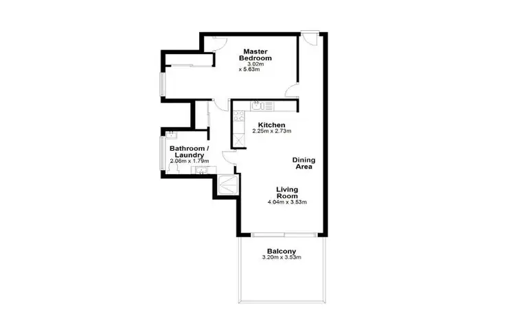 Floorplan of Homely unit listing, 11/23 Allenby Street, Spring Hill QLD 4000