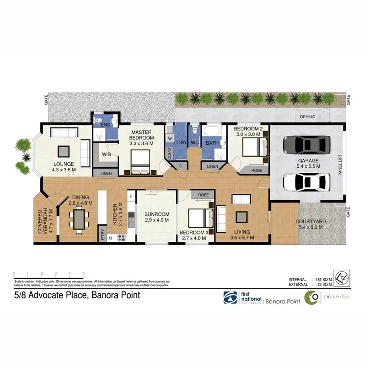 Floorplan of Homely house listing, 5/8 Advocate Place, Banora Point NSW 2486