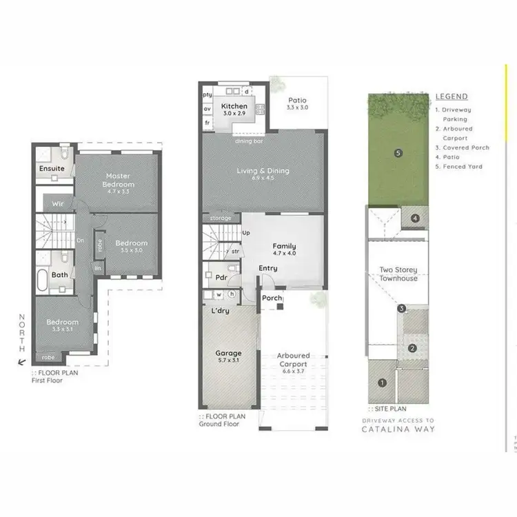 Floorplan of Homely house listing, 46/2 Catalina Way, Upper Coomera QLD 4209