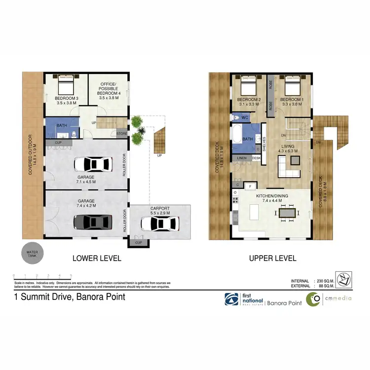 Floorplan of Homely house listing, 1 Summit Drive, Banora Point NSW 2486