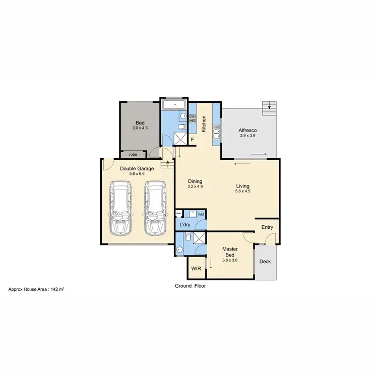 Floorplan of Homely unit listing, 7/31 Mt. Arthur Avenue, Rosebud VIC 3939