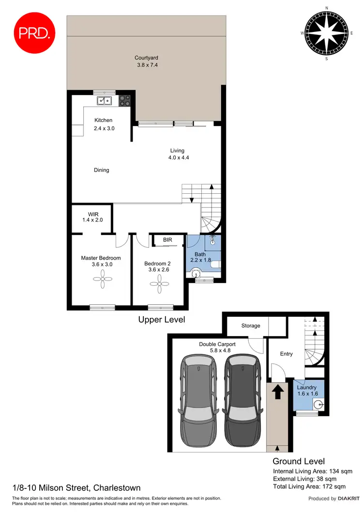 Floorplan of Homely house listing, 1/8-10 Milson Street, Charlestown NSW 2290