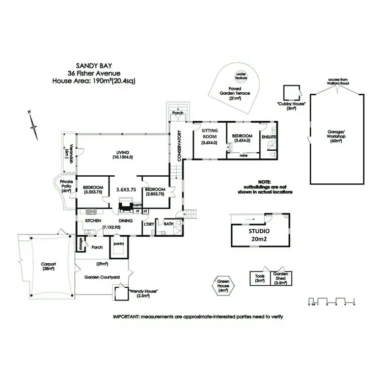 Floorplan of Homely house listing, 36 Fisher Avenue, Sandy Bay TAS 7005