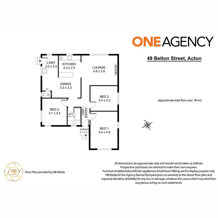 Floorplan of Homely house listing, 49 Belton Street, Acton TAS 7320