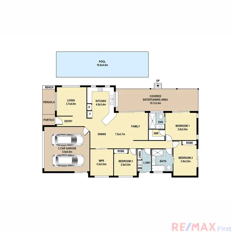 Floorplan of Homely house listing, 249 Caloundra Road, Little Mountain QLD 4551