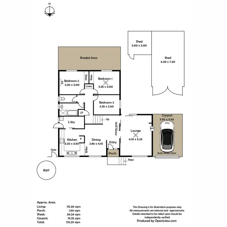 Floorplan of Homely house listing, 16 Nevis Court, Noarlunga Downs SA 5168