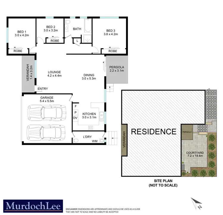 Floorplan of Homely villa listing, 4/154 Castle Hill Road, Cherrybrook NSW 2126