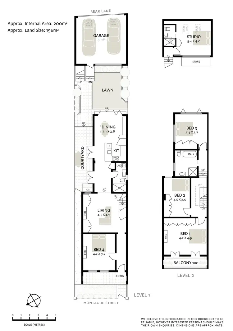 Floorplan of Homely house listing, 18 Montague Street, Balmain NSW 2041