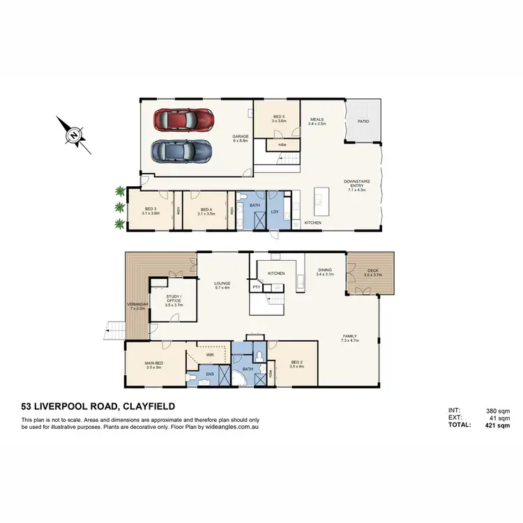 Floorplan of Homely house listing, 53 Liverpool Road, Clayfield QLD 4011