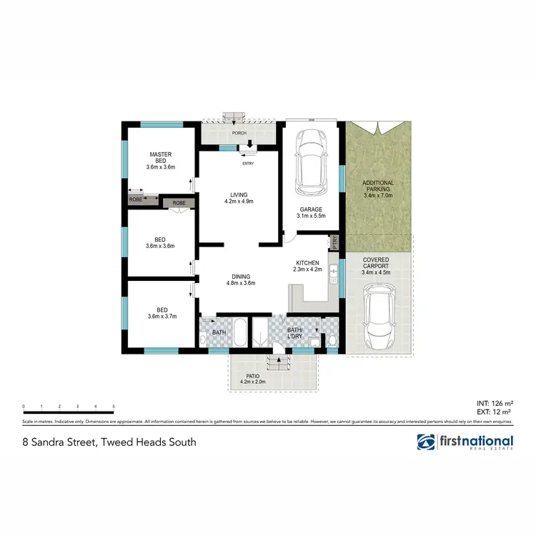Floorplan of Homely house listing, 8 Sandra Street, Tweed Heads South NSW 2486