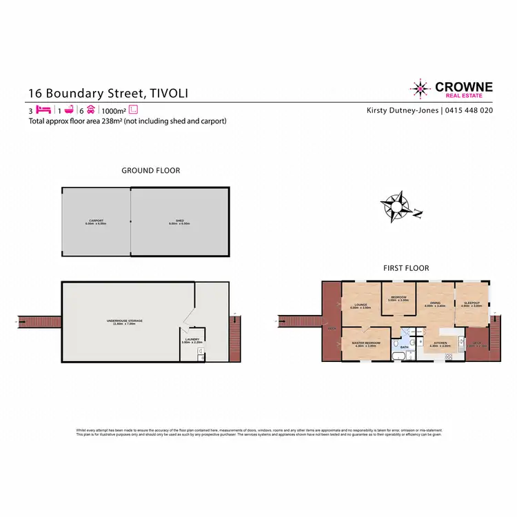 Floorplan of Homely house listing, 16 Boundary Street, Tivoli QLD 4305