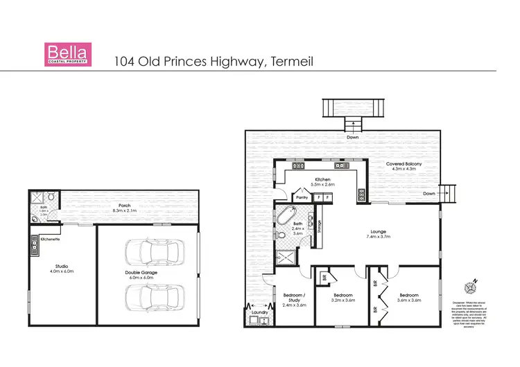Floorplan of Homely house listing, 104 Old Princes Highway, Termeil NSW 2539