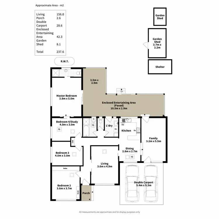 Floorplan of Homely house listing, 14 Parsons Road, Reynella SA 5161