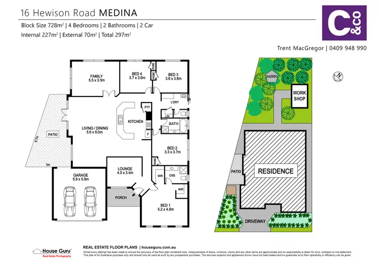 Floorplan of Homely house listing, 16 Hewison Road, Medina WA 6167