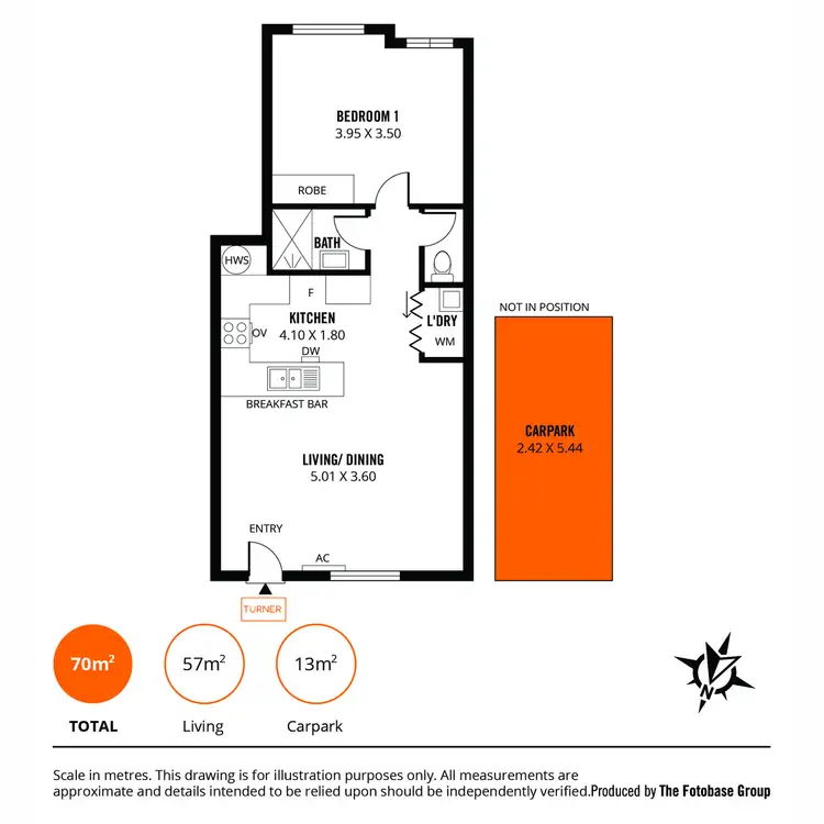 Floorplan of Homely unit listing, 20/152 Melbourne Street, North Adelaide SA 5006