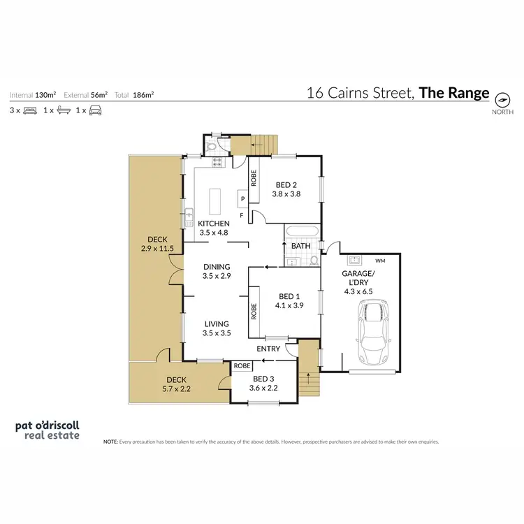 Floorplan of Homely house listing, 16 Cairns Street, The Range QLD 4700