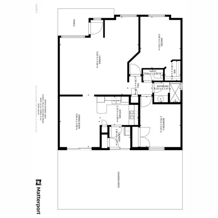 Floorplan of Homely villa listing, 4/106 Broadway, Bassendean WA 6054
