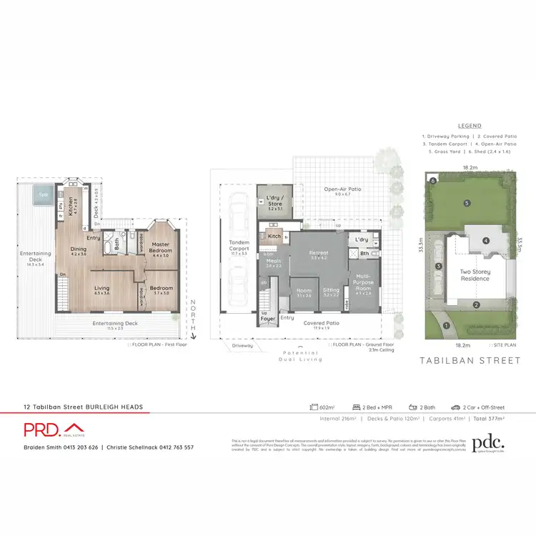Floorplan of Homely house listing, 12 Tabilban Street, Burleigh Heads QLD 4220