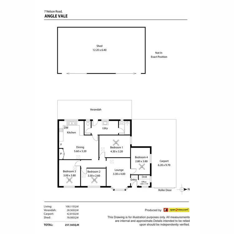 Floorplan of Homely house listing, 7 Nelson Road, Angle Park SA 5010