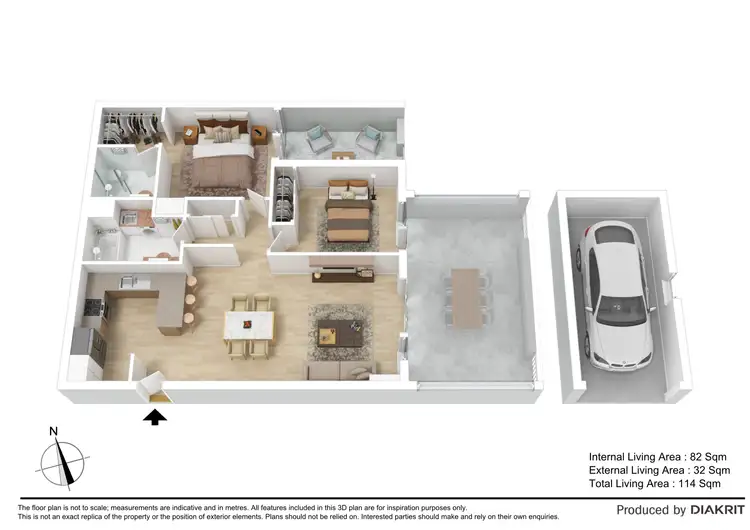 Floorplan of Homely unit listing, 7/35 Maher Street, Zillmere QLD 4034