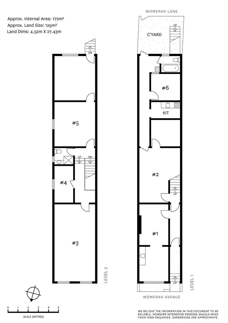 Floorplan of Homely terrace listing, 50 Womerah Avenue, Darlinghurst NSW 2010
