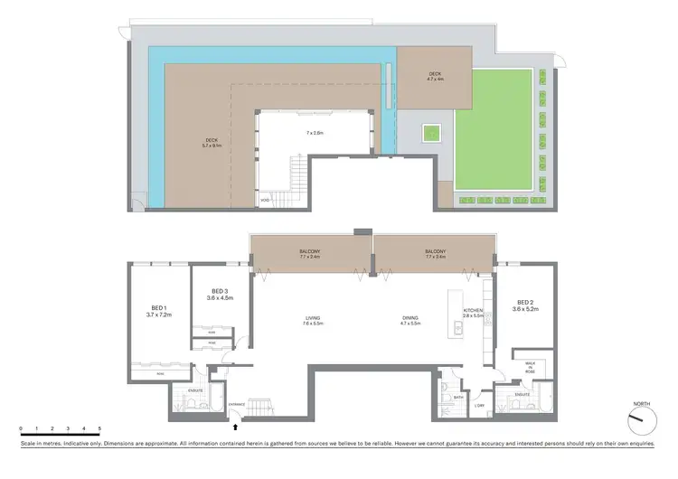 Floorplan of Homely apartment listing, 1603/1 Sterling Circuit, Camperdown NSW 2050