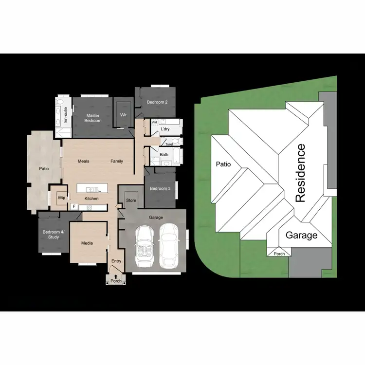 Floorplan of Homely house listing, 37 Babiana Street, Alexandra Hills QLD 4161
