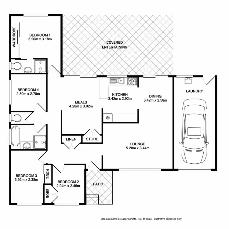 Floorplan of Homely house listing, 9 Kearns Avenue, Kearns NSW 2558