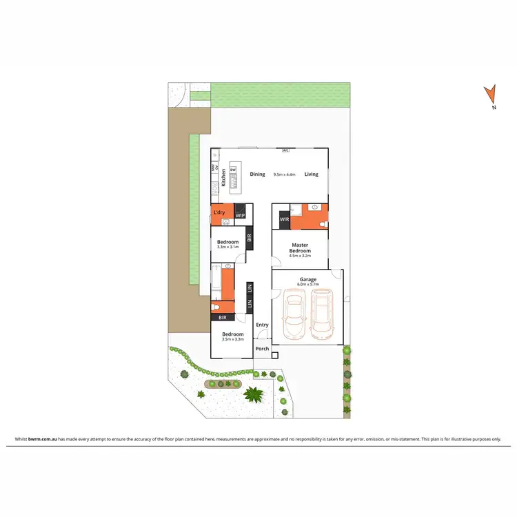 Floorplan of Homely house listing, 56A Grove Road, Marshall VIC 3216