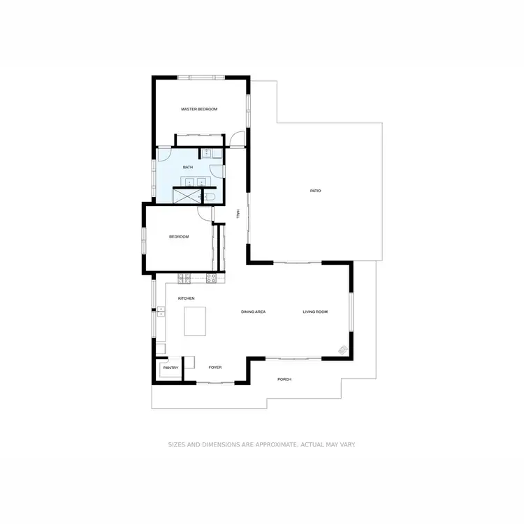 Floorplan of Homely rural property listing, LOT 2 Cudgewa Bluff Road, Cudgewa VIC 3705