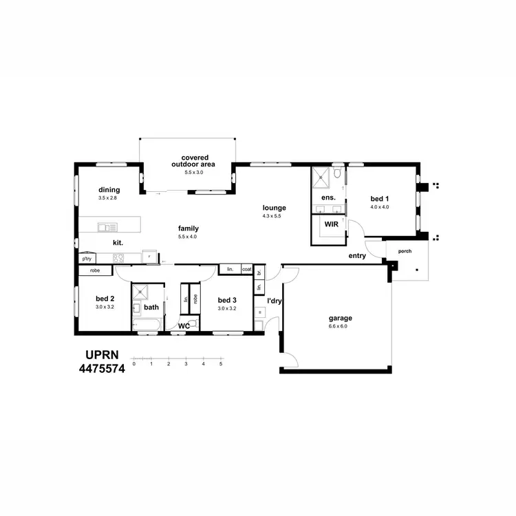 Floorplan of Homely house listing, 12 Authors Way, Sale VIC 3850