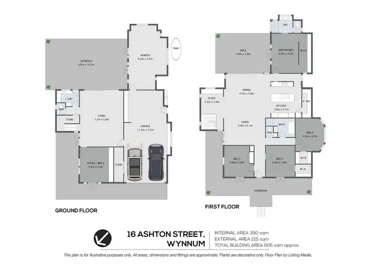 Floorplan of Homely house listing, 16 Ashton Street, Wynnum QLD 4178