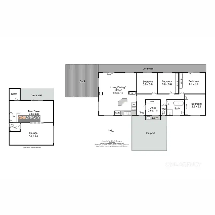 Floorplan of Homely house listing, 35 Trowutta Road, Smithton TAS 7330