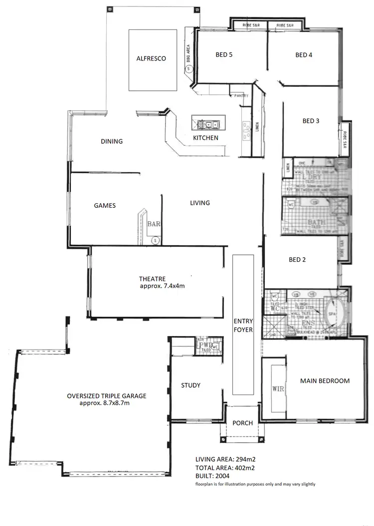 Floorplan of Homely house listing, 7 Castaway Cove, Halls Head WA 6210