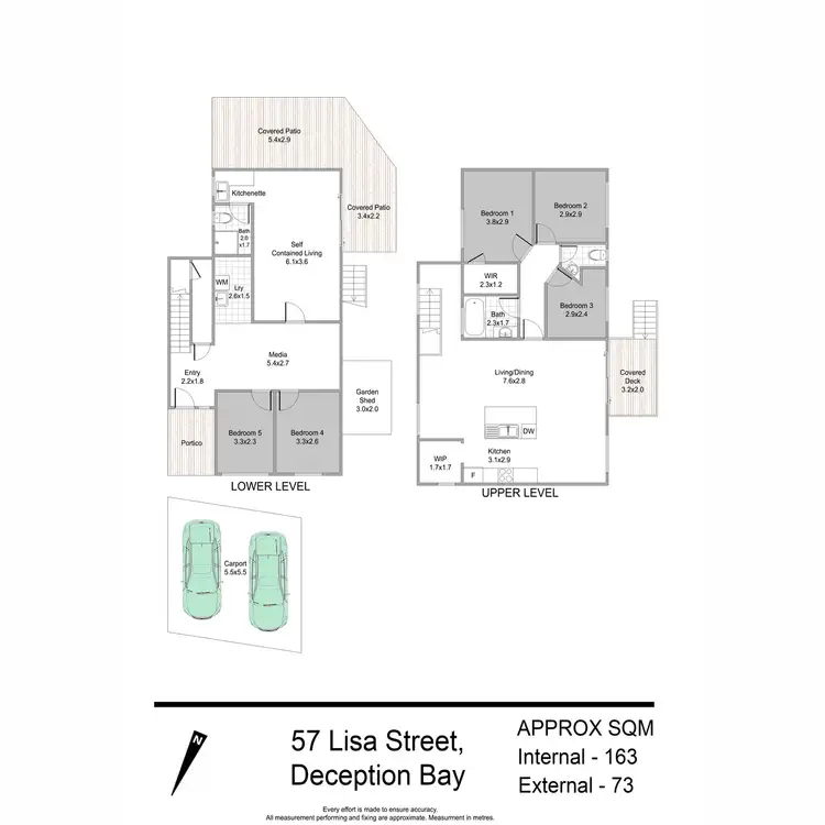 Floorplan of Homely house listing, 57 Lisa Street, Deception Bay QLD 4508