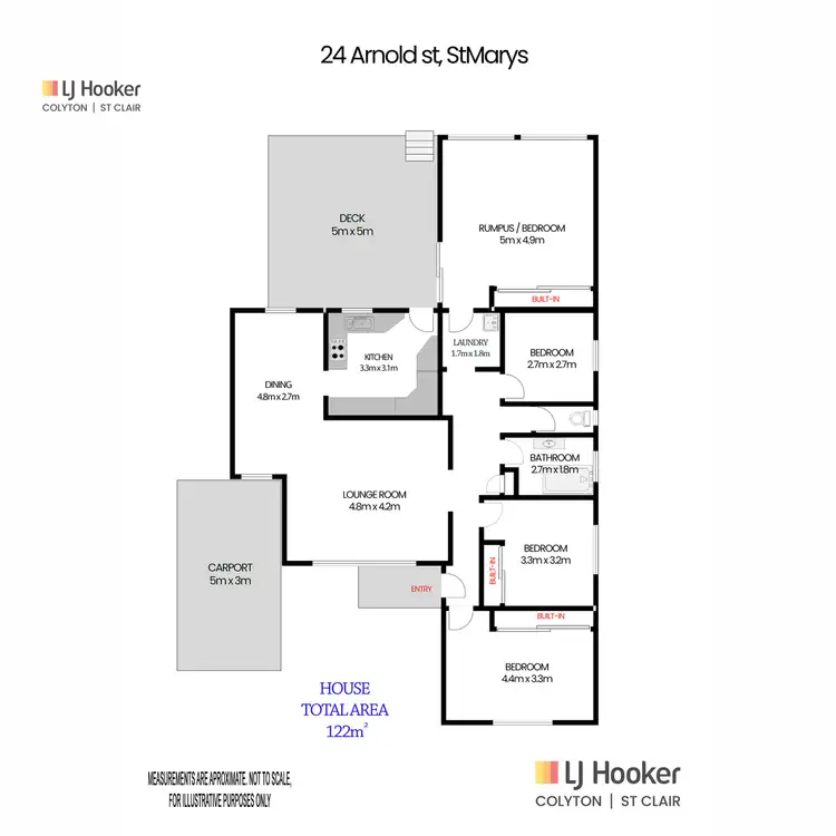 Floorplan of Homely house listing, 24 Arnold Avenue, St Marys NSW 2760